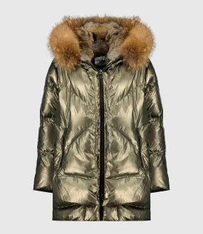 BLONDE No.8 Partager  Veste Frost 515 Khaki Metallic  
