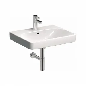 KOLO by Geberit Traffic Lavabo suspendu rectangulaire 60x48cm, perçage et débordement (L91161000)