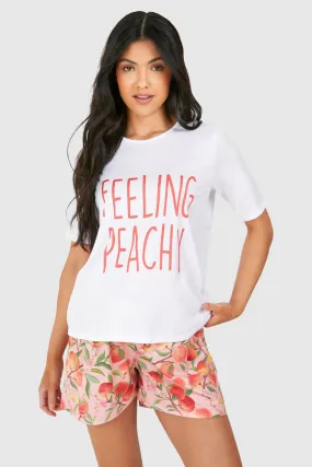 Maternité - Ensemble de pyjama de grossesse avec t-shirt et short